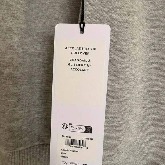 ALO Yoga Accolade 1/4 Zip Pullover - Picture 6 of 12